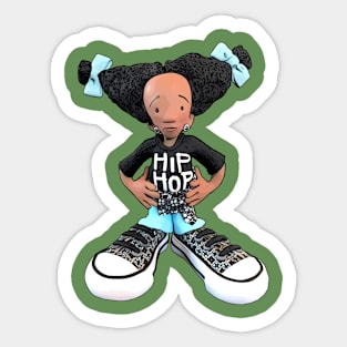 Hip Hop Gurl Sticker